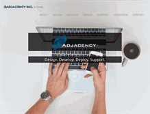 Tablet Screenshot of adjacency.net